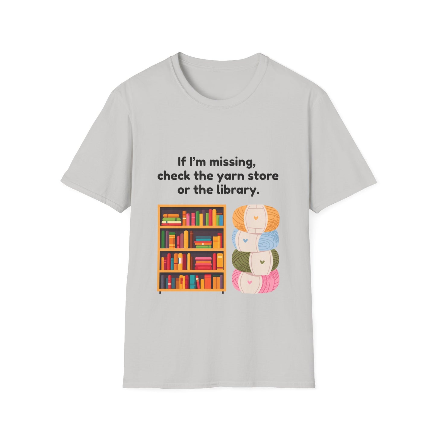 Yarn & Book Lover's T-Shirt