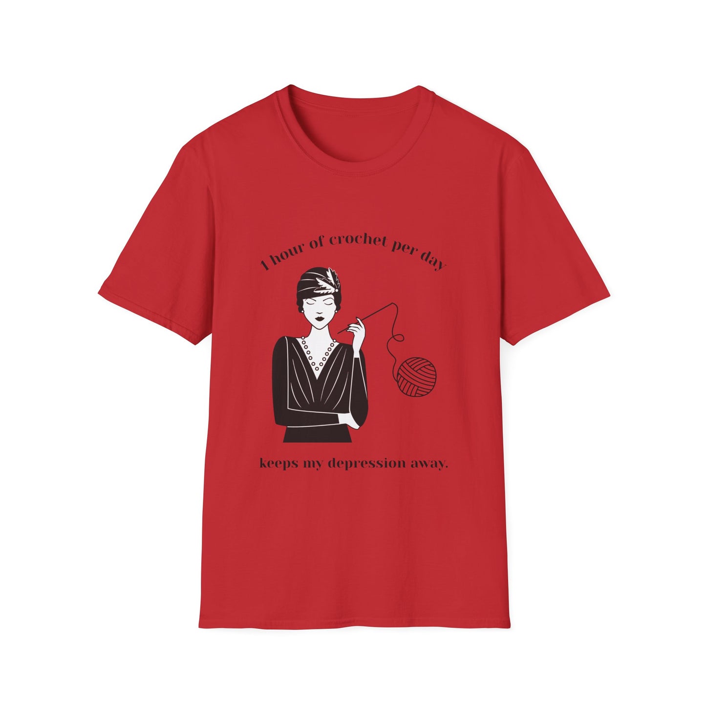 Crochet Keeps Depression Away T-Shirt