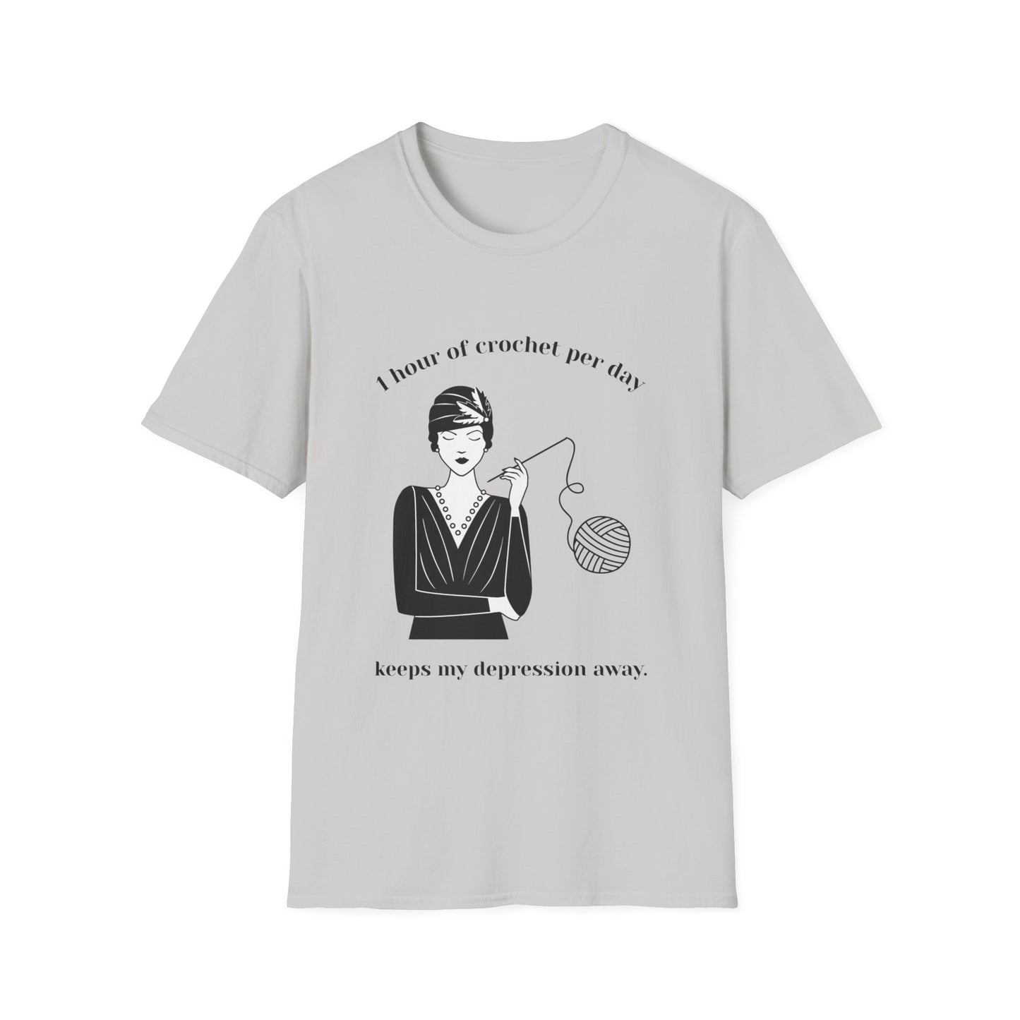 Crochet Keeps Depression Away T-Shirt