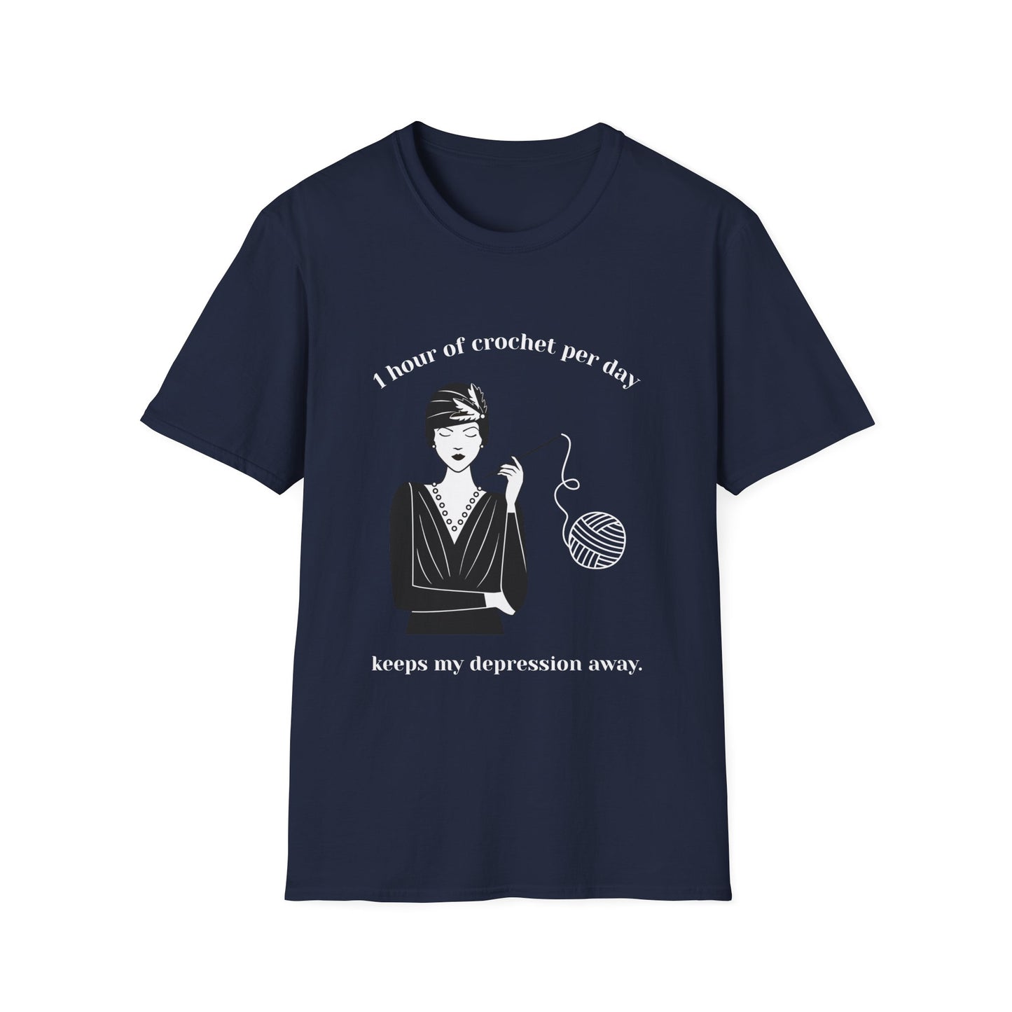 Crochet Keeps Depression Away T-Shirt