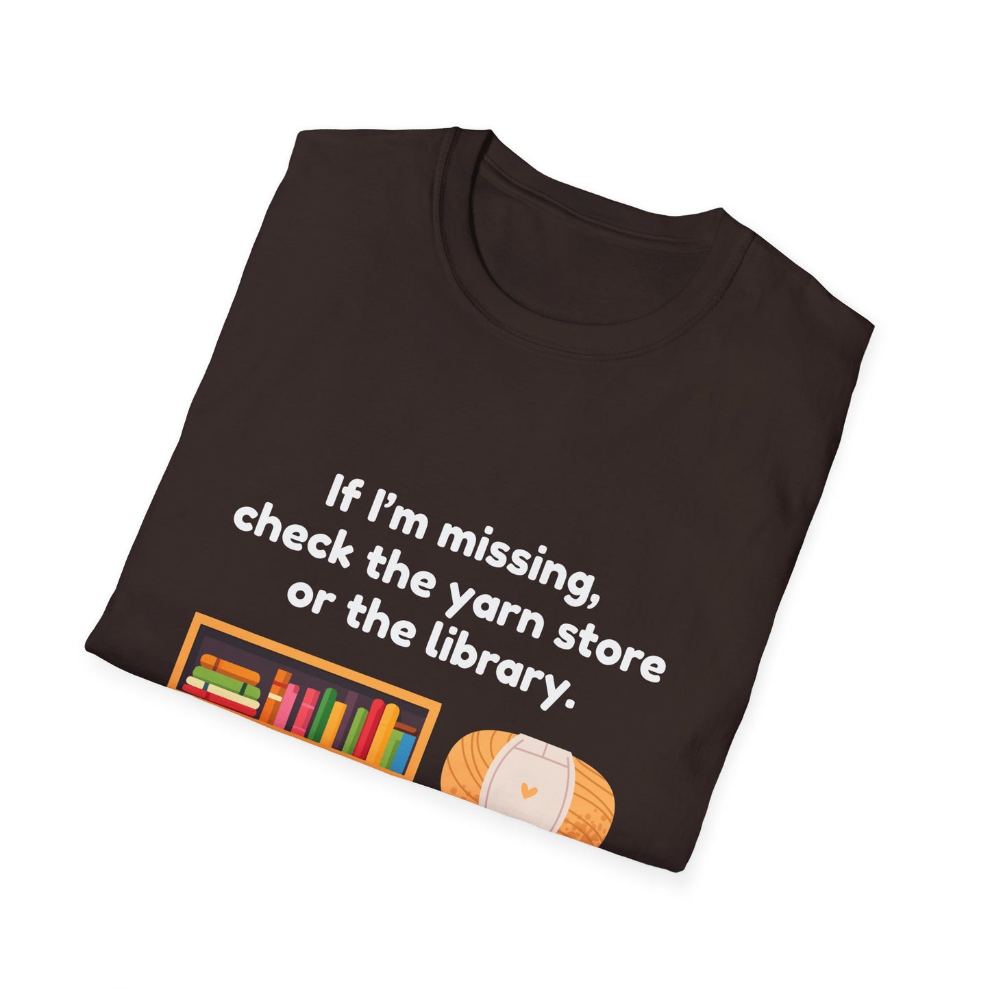 Yarn & Book Lover's T-Shirt