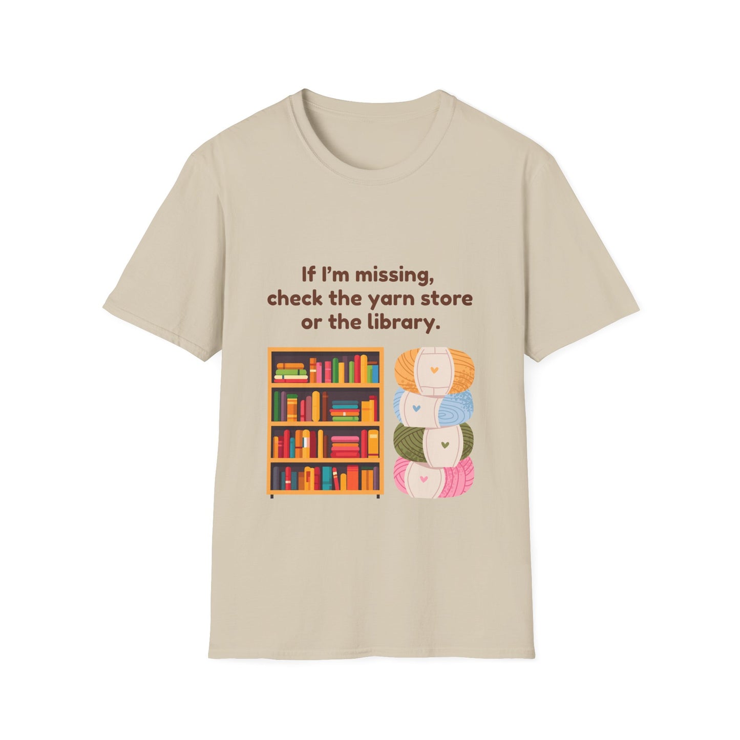 Yarn & Book Lover's T-Shirt