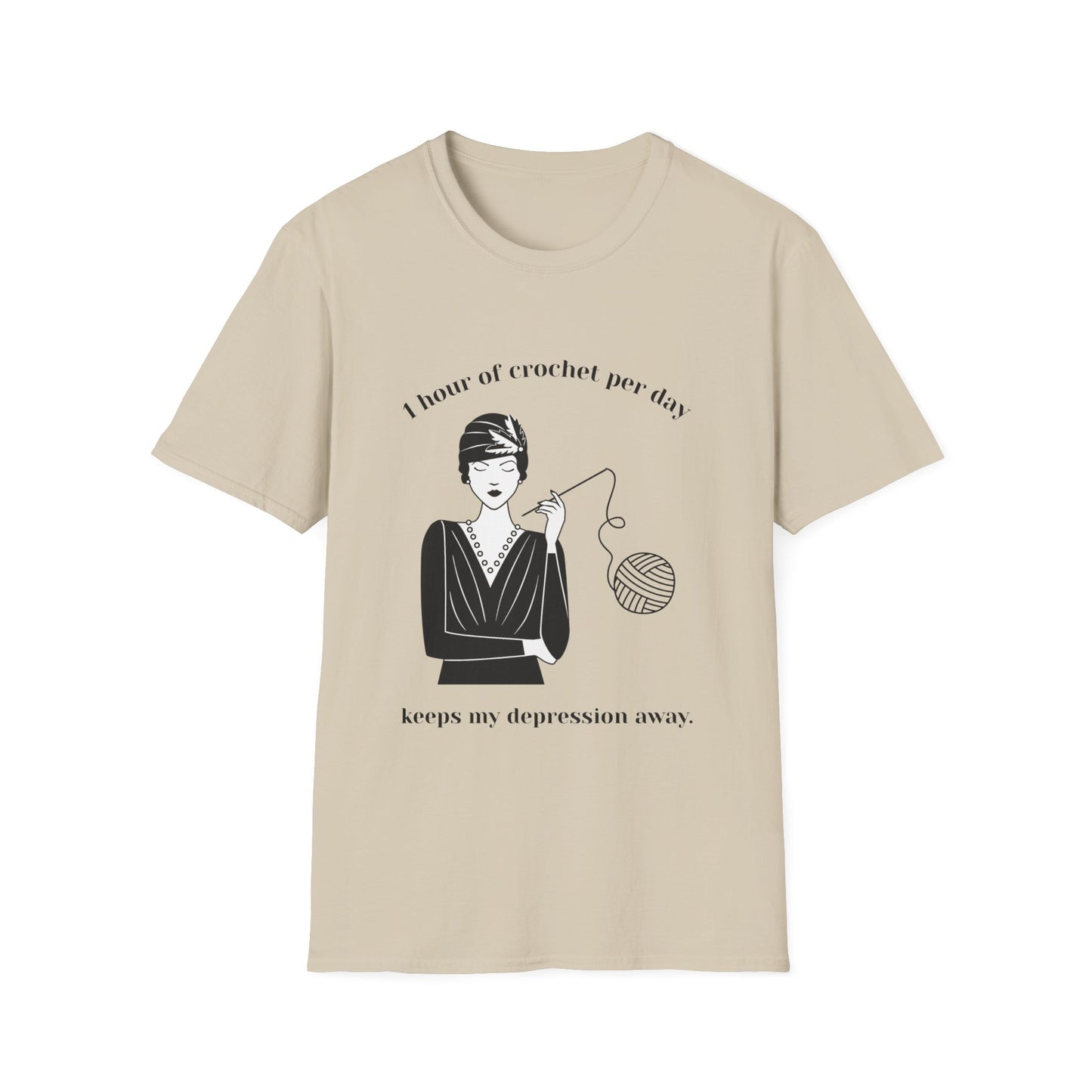 Crochet Keeps Depression Away T-Shirt