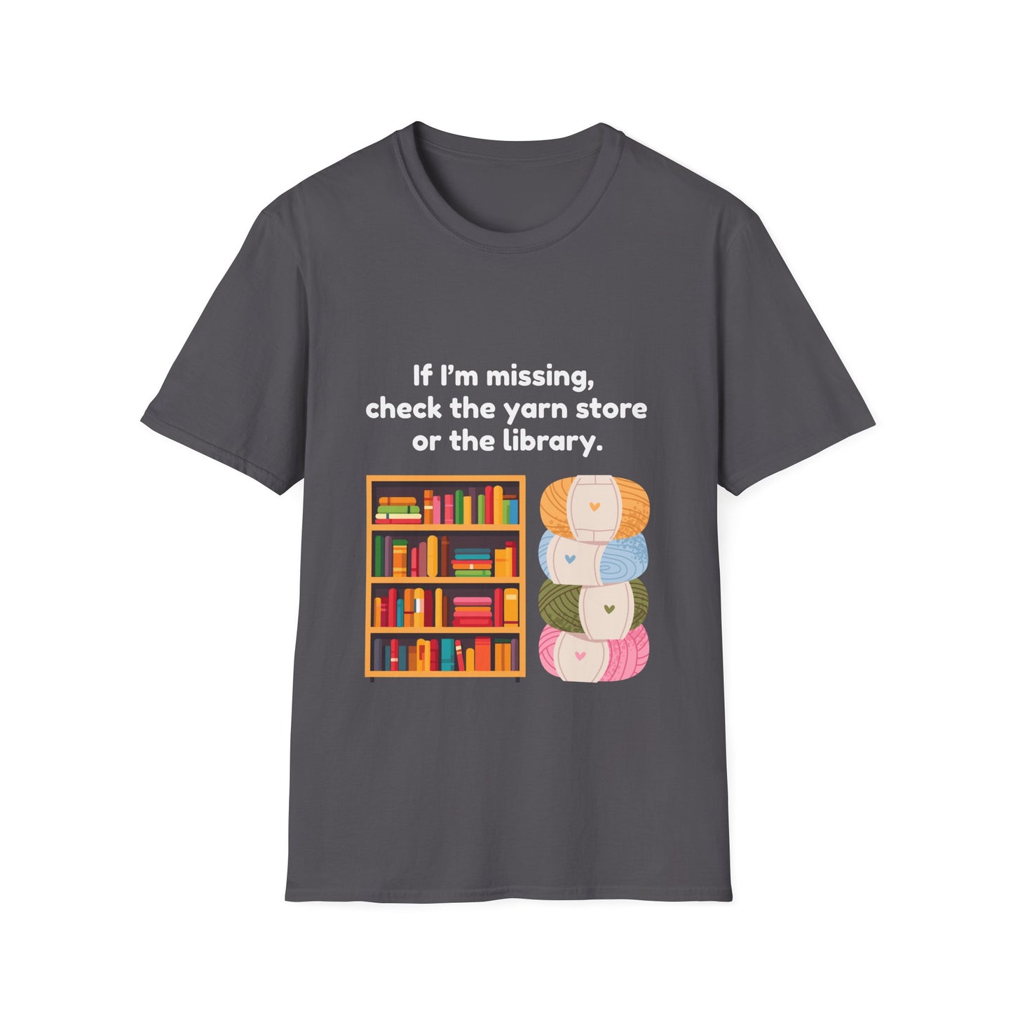 Yarn & Book Lover's T-Shirt