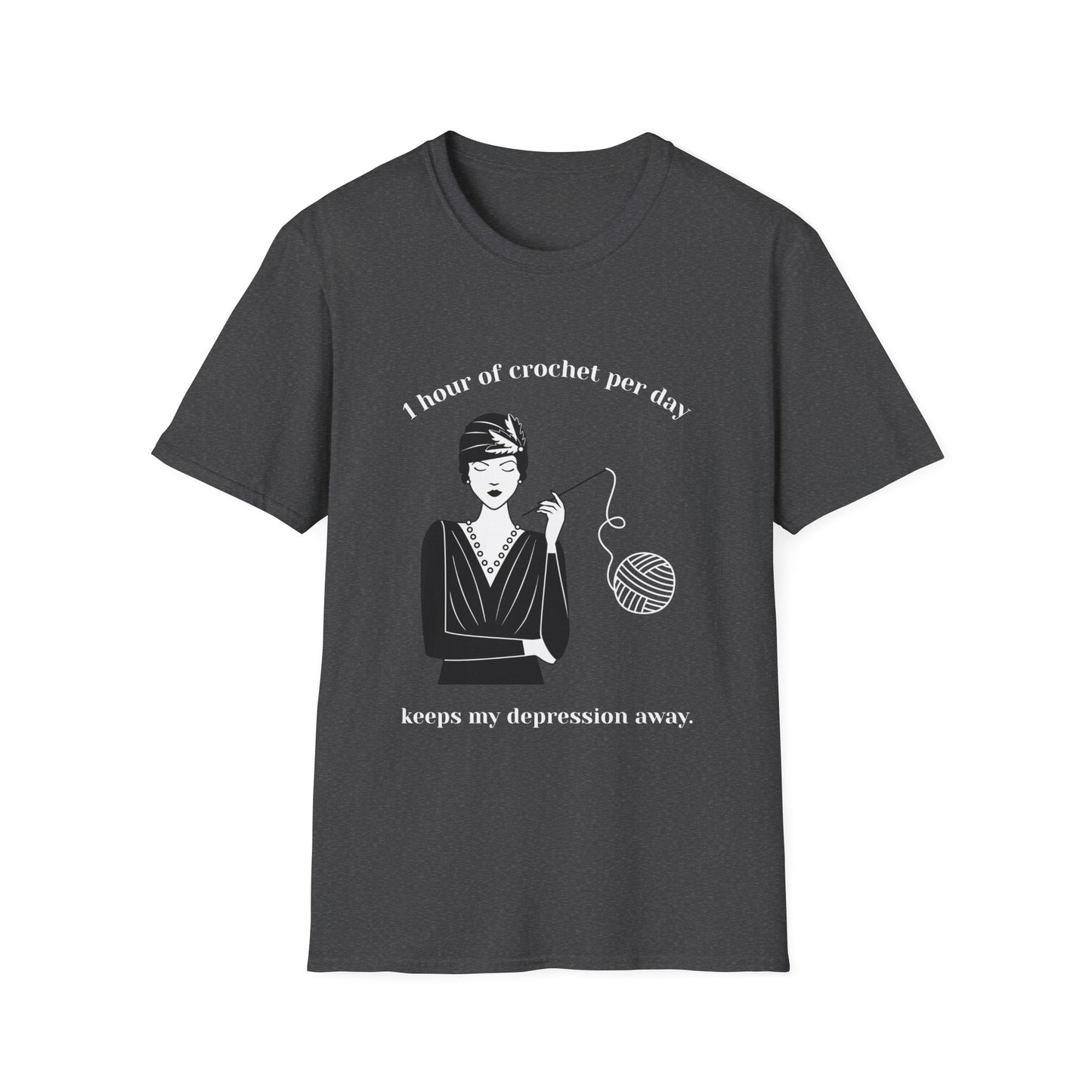 Crochet Keeps Depression Away T-Shirt
