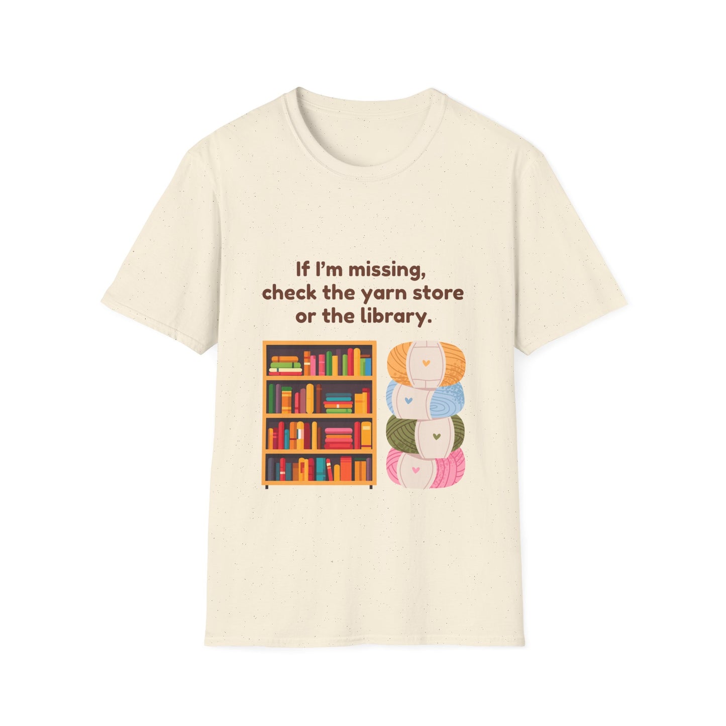 Yarn & Book Lover's T-Shirt