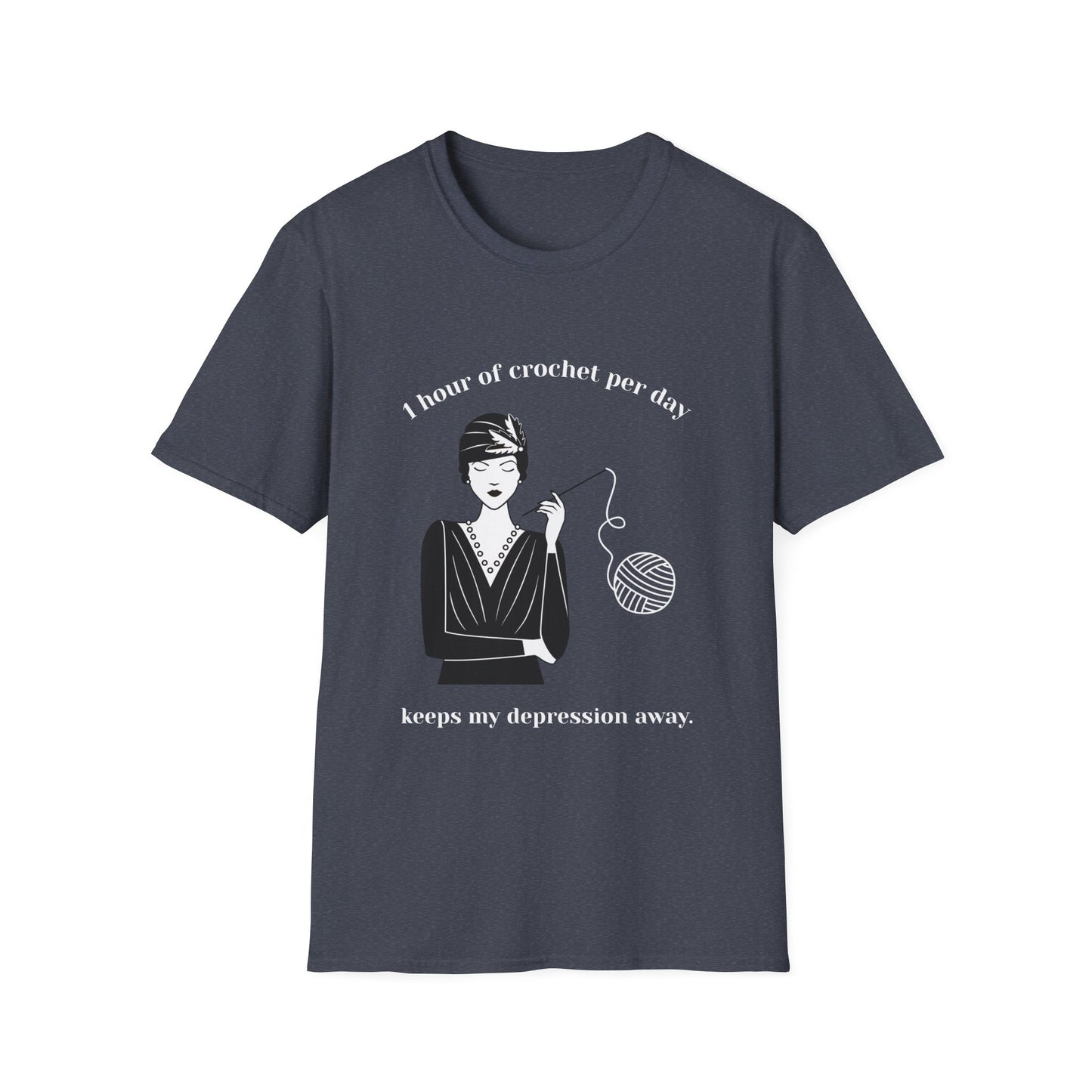 Crochet Keeps Depression Away T-Shirt