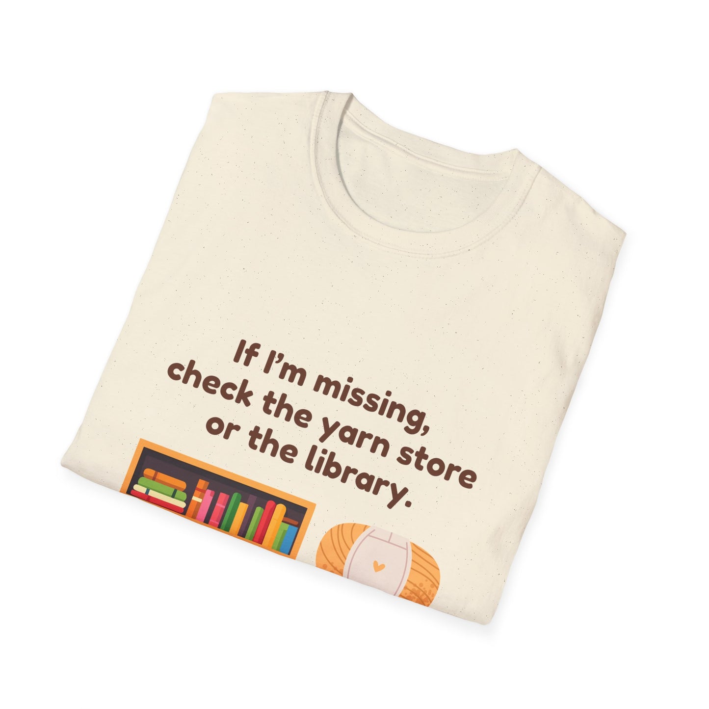 Yarn & Book Lover's T-Shirt