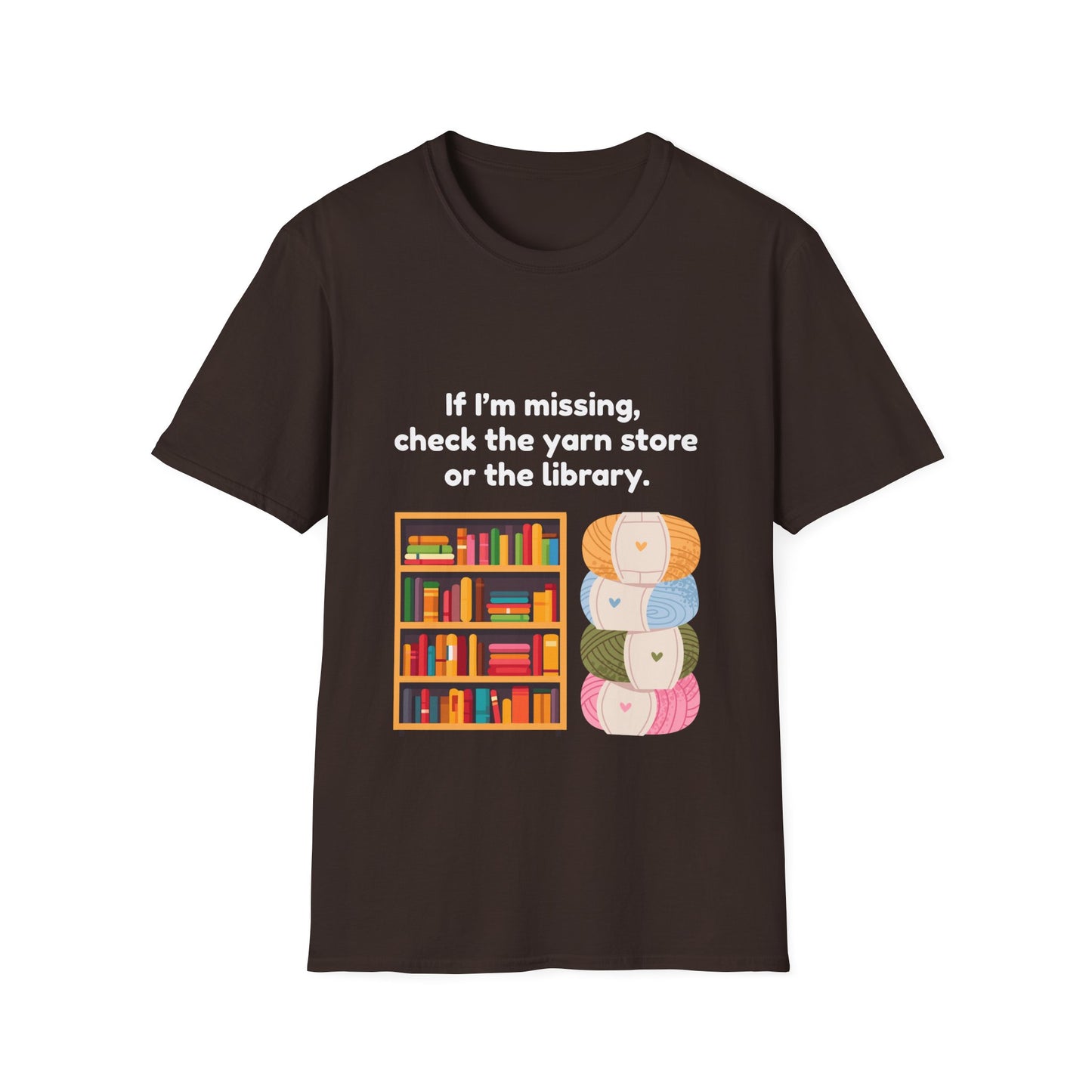 Yarn & Book Lover's T-Shirt