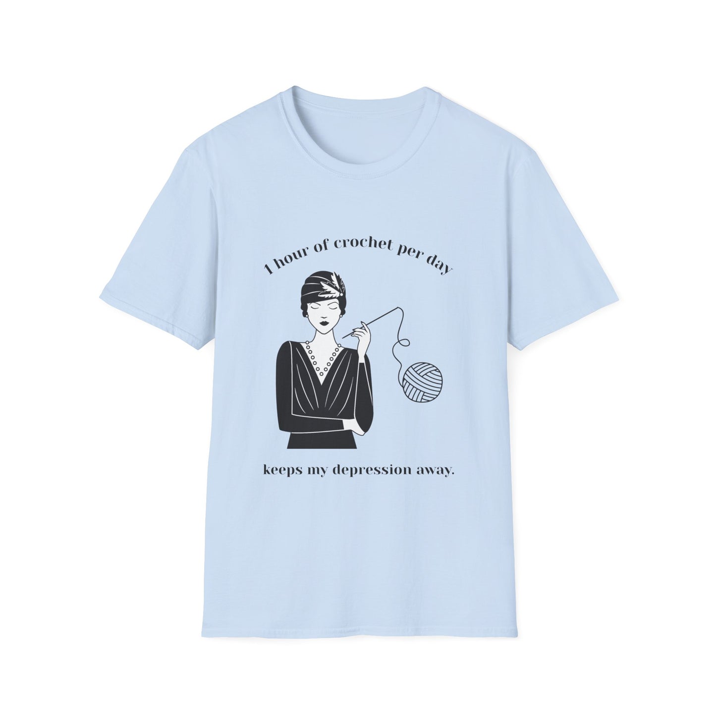 Crochet Keeps Depression Away T-Shirt