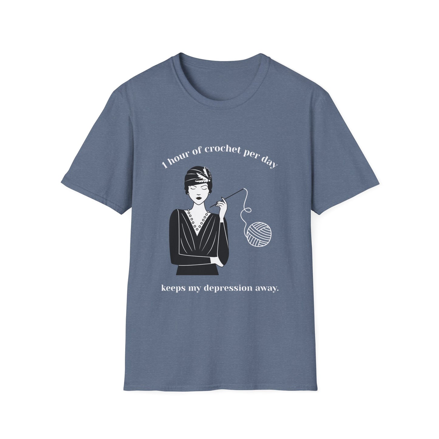 Crochet Keeps Depression Away T-Shirt