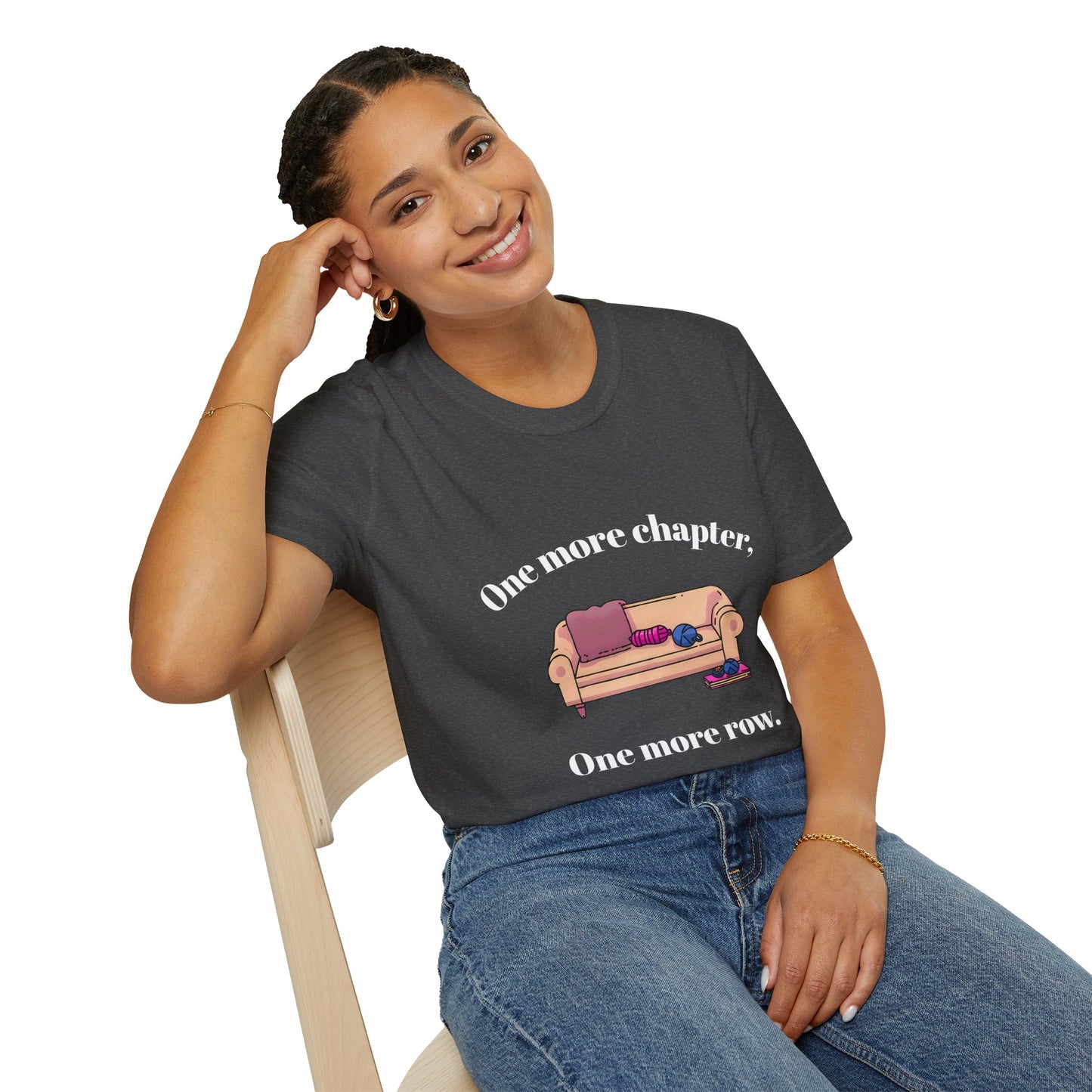 One more chapter, One more row T-Shirt