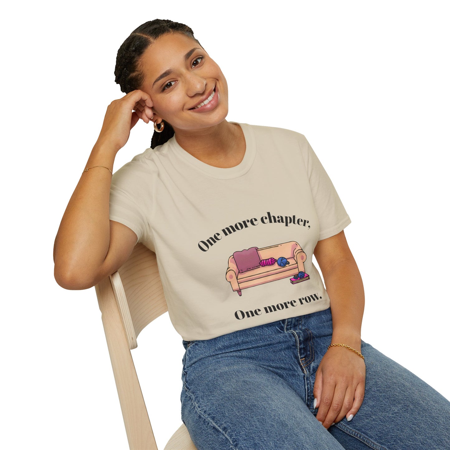 One more chapter, One more row T-Shirt