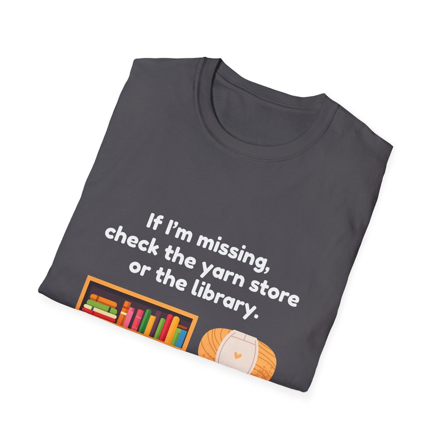 Yarn & Book Lover's T-Shirt