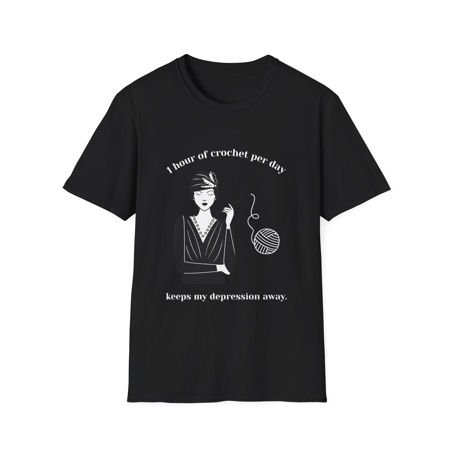 Crochet Keeps Depression Away T-Shirt
