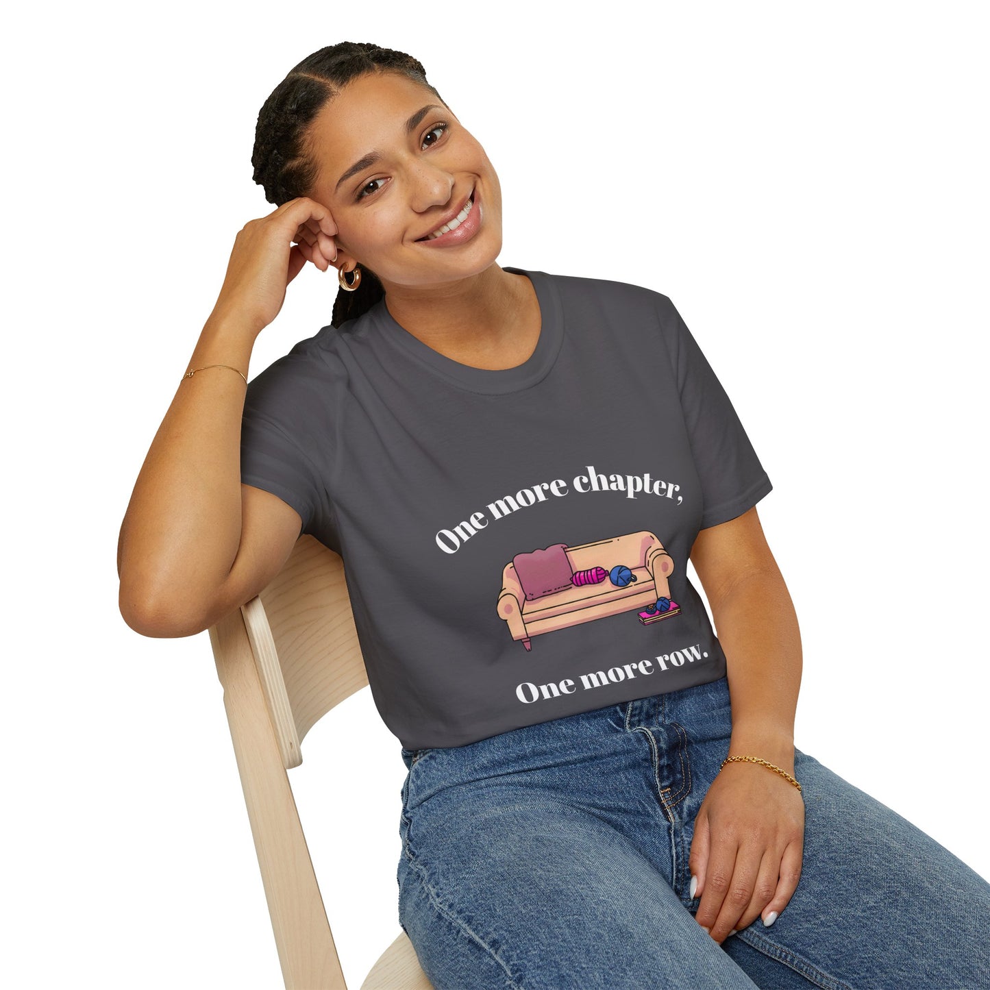 One more chapter, One more row T-Shirt
