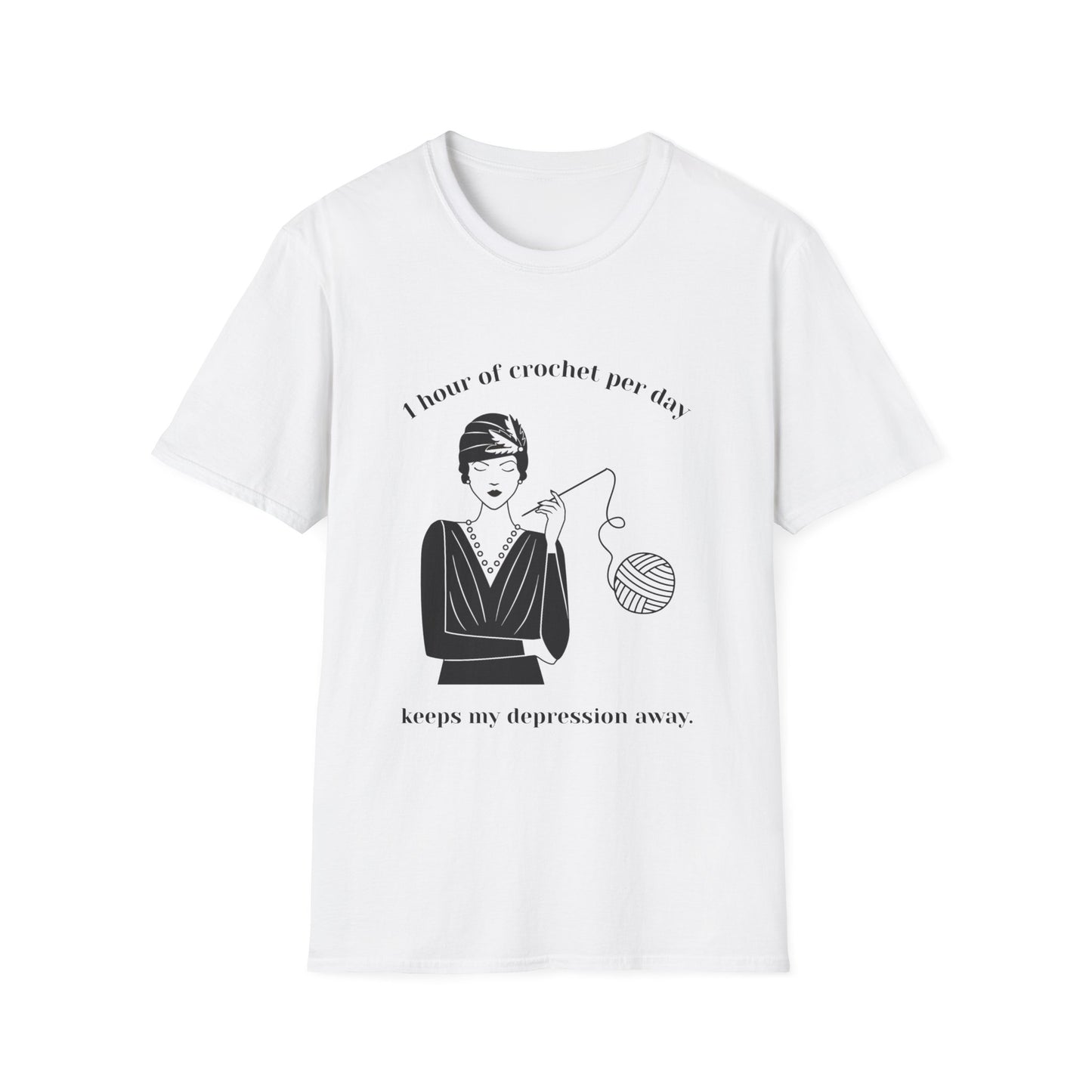 Crochet Keeps Depression Away T-Shirt
