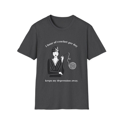 Crochet Keeps Depression Away T-Shirt