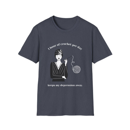 Crochet Keeps Depression Away T-Shirt