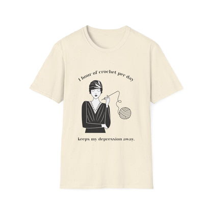 Crochet Keeps Depression Away T-Shirt