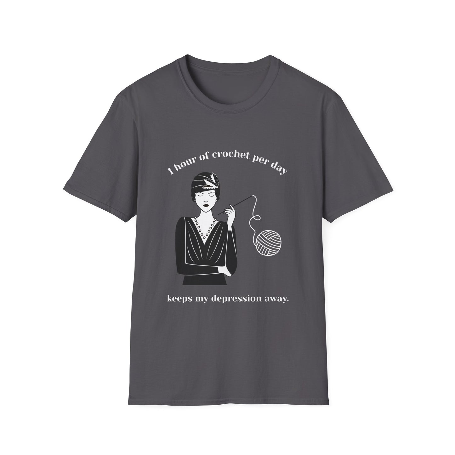 Crochet Keeps Depression Away T-Shirt