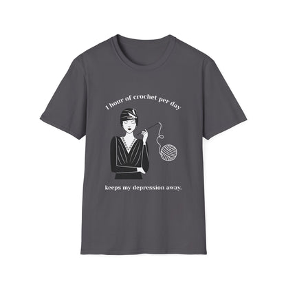 Crochet Keeps Depression Away T-Shirt