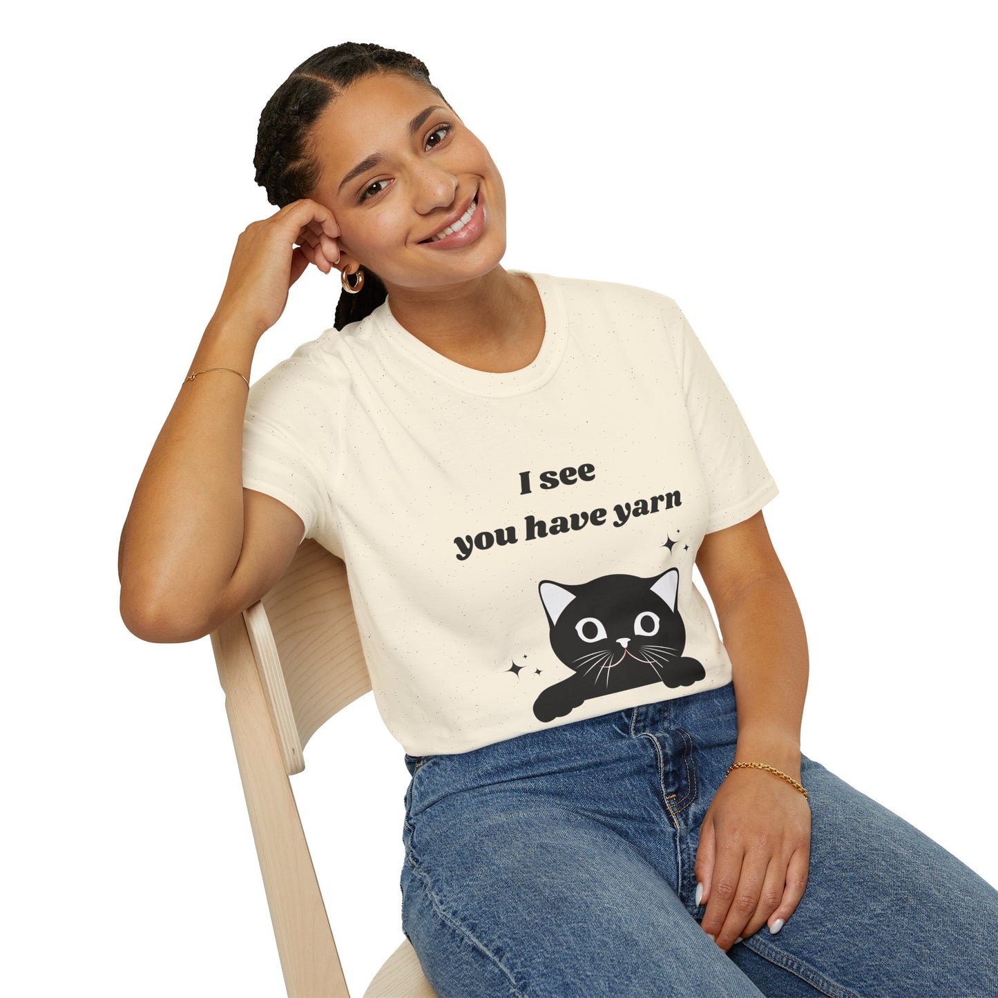 I see you have yarn, I also like yarn T‑Shirt