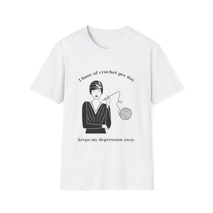 Crochet Keeps Depression Away T-Shirt