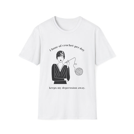 Crochet Keeps Depression Away T-Shirt